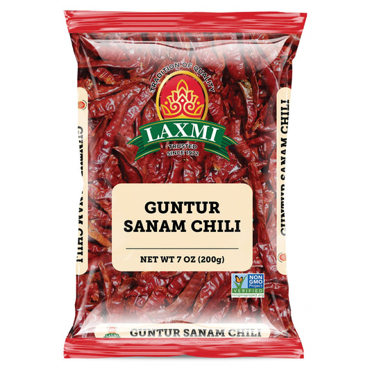 LX. GUNTUR SANNAM CHILI WHOLE 200 GM
