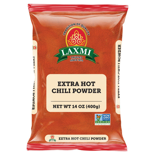 LX. EXTRA HOT CHILI POWDER 400 GM