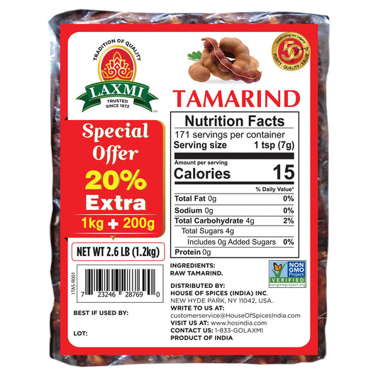 LX. TAMARIND SEEDLESS (SLAB) 1.2 KG