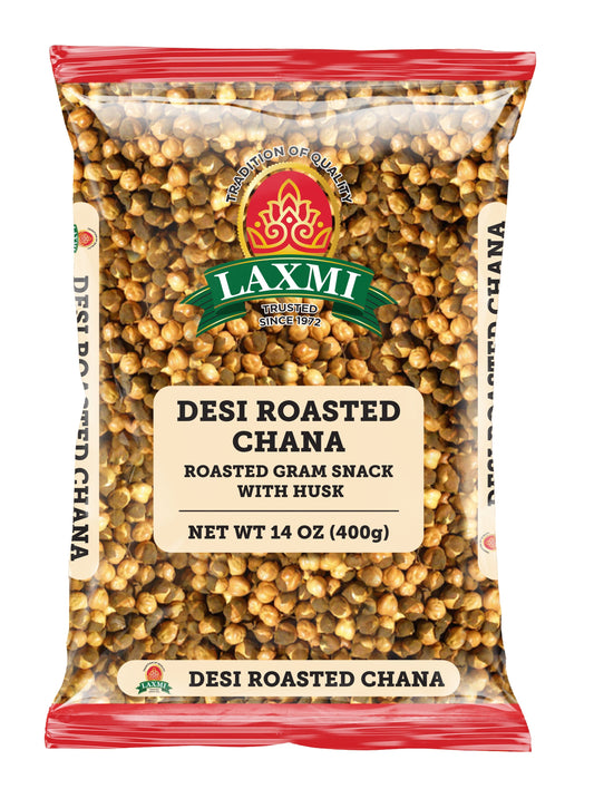 LX. DESI ROASTED CHANA (POUCH) 400 GM