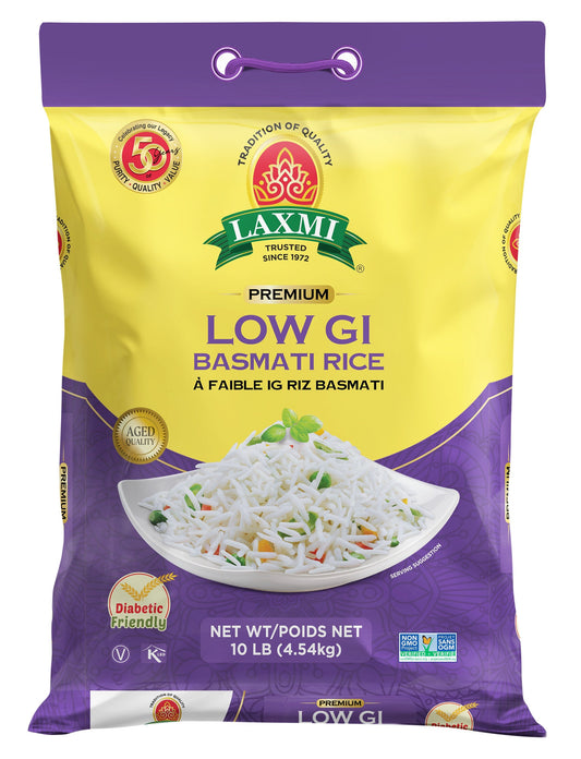 LX. LOW GI BASMATI RICE 10 LB