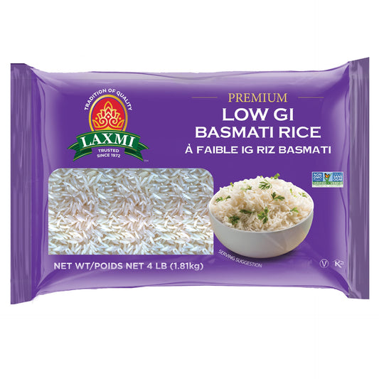 LX. LOW GI BASMATI RICE 4 LB