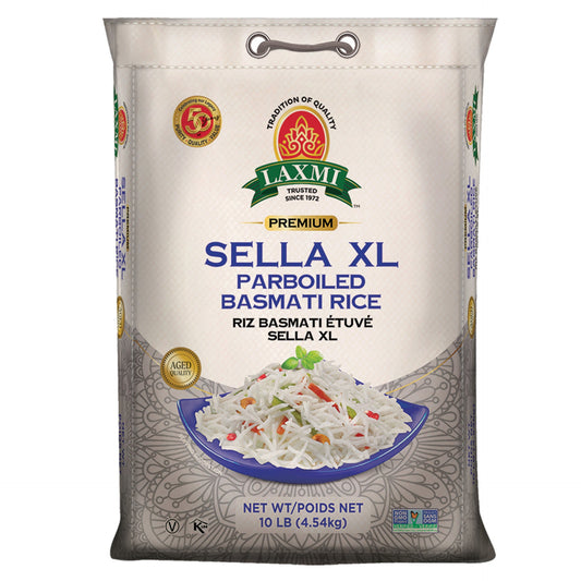 LX. SELLA XL PARBLD BASMATI RICE 10 LB