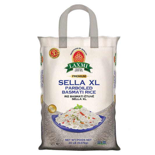 LX. SELLA XL PARBLD BASMATI RICE 20 LB