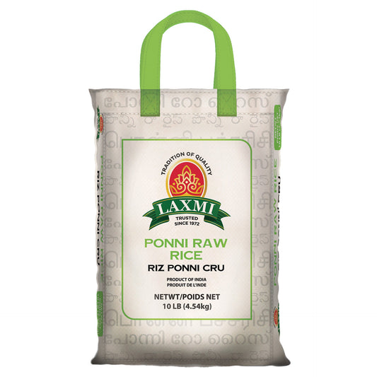 LX. PONNI RAW RICE 10 LB