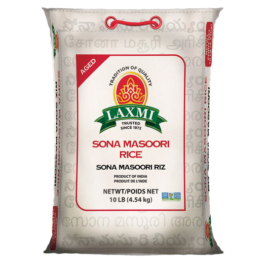 LX. SONA MASOORI RICE 10 LB