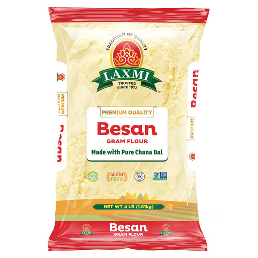 LX. FRESHLY MILLED BESAN FLOUR 4 LB