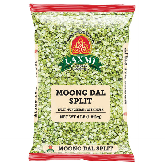 LX. MOONG DAL SPLIT (W/ SKIN) 4 LB