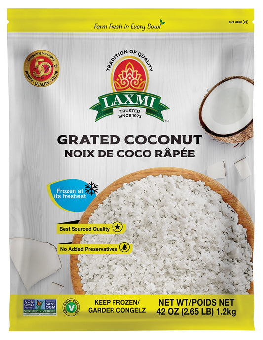 LX. FROZEN GRATED COCONUT 1.2KG