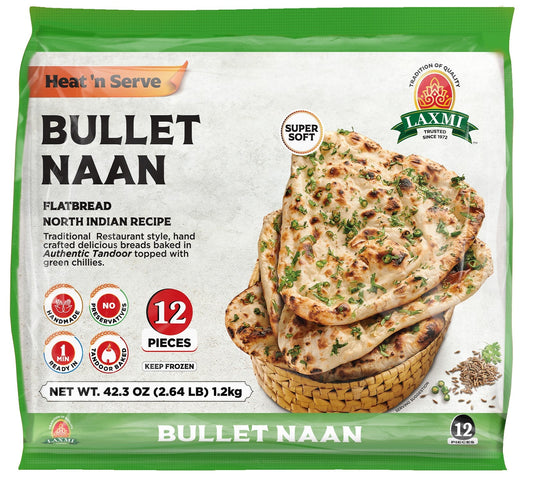 LX. BULLET NAAN BLK 12X100 GM