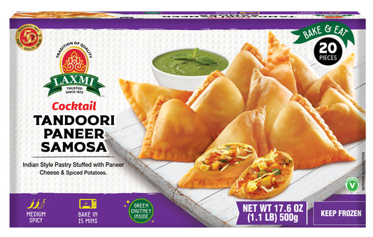 LX. COCKTAIL TANDOORI PANEER SAMOSA 20X20GM