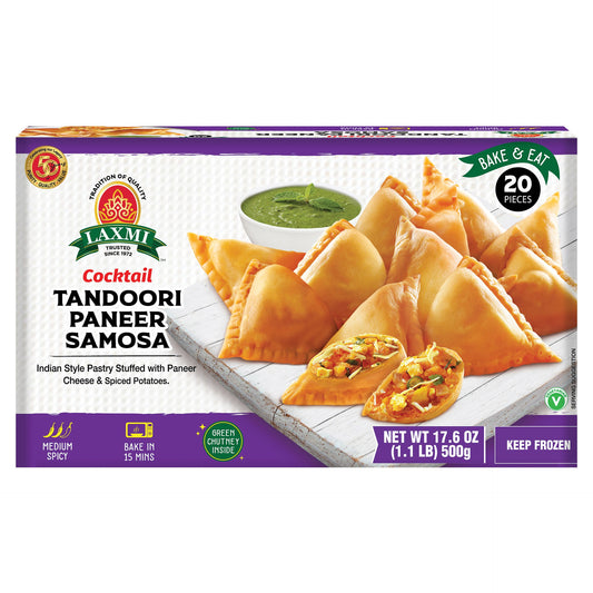 LX. COCKTAIL TANDOORI PANEER SAMOSA 20X20 GM [PS]