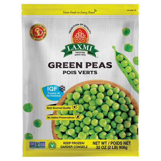 LX. FROZEN INDIAN GREEN PEAS BLK 908 GM