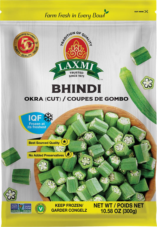 LX. FROZEN OKRA CUT 300GM